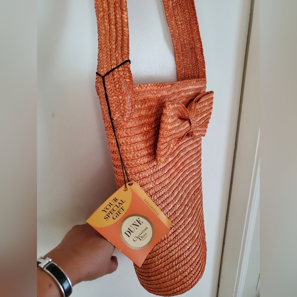 Christian Dior Shoulder Bucket Straw Bag - Picture 5 of 12